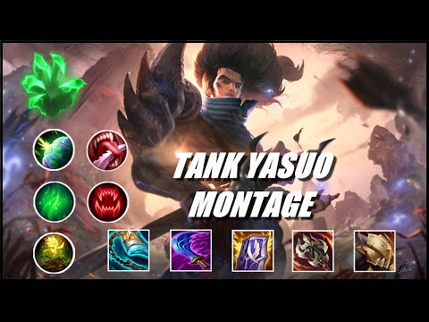 Tank Yasuo Montage #2 - Strikebreaker Yasuo Build Season 11 -League Of Legends Best Yasuo Plays 2021
