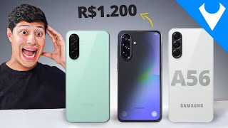 QUAL? Galaxy A26 vs Galaxy A36 vs Galaxy A56 - 99% das pessoas ERRAM!
