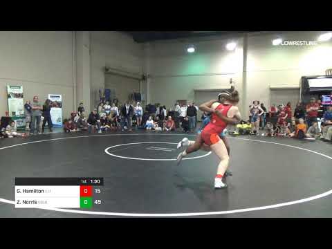 200 Lbs Rr Rnd 3 Gabrielle Hamilton Illinois Dual Vs Zasha Norris Colorado Dual