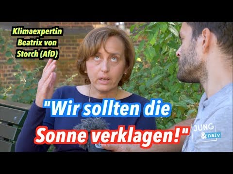 Climate expert Beatrix von Storch (AfD) wants to sue the sun