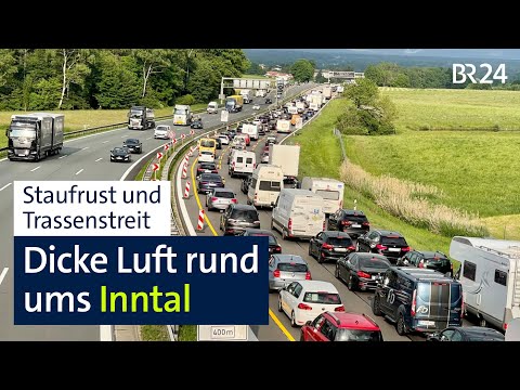 Staufrust und Trassenstreit - Dicke Luft rund ums Inntal | jetzt red i | BR24live