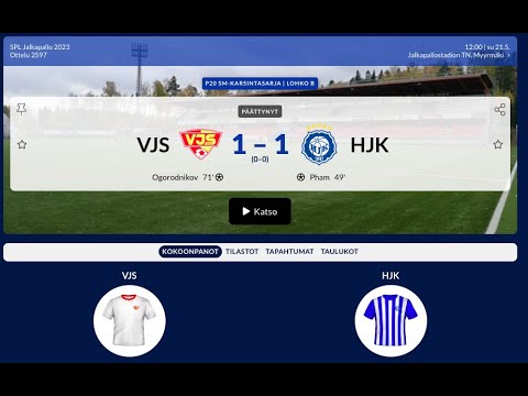 Jälkipelit SM-karsinta VJS - HJK 21.5.2023