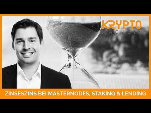 ZINSESZINS BEI MASTERNODES, STAKING & LENDING - SIMULATION