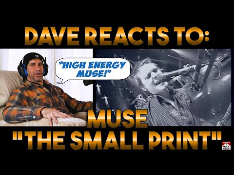 Dave's Reaction: Muse — The Small Print