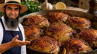 The CRISPIEST Oven-Baked Chicken Thighs You'll Ever Make