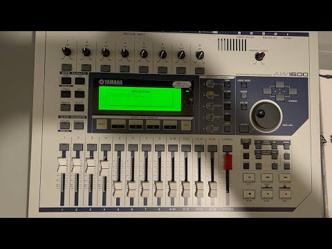 Yamaha AW1600 Professional Audio Workstation 16-Track Digital Recorder image 11
