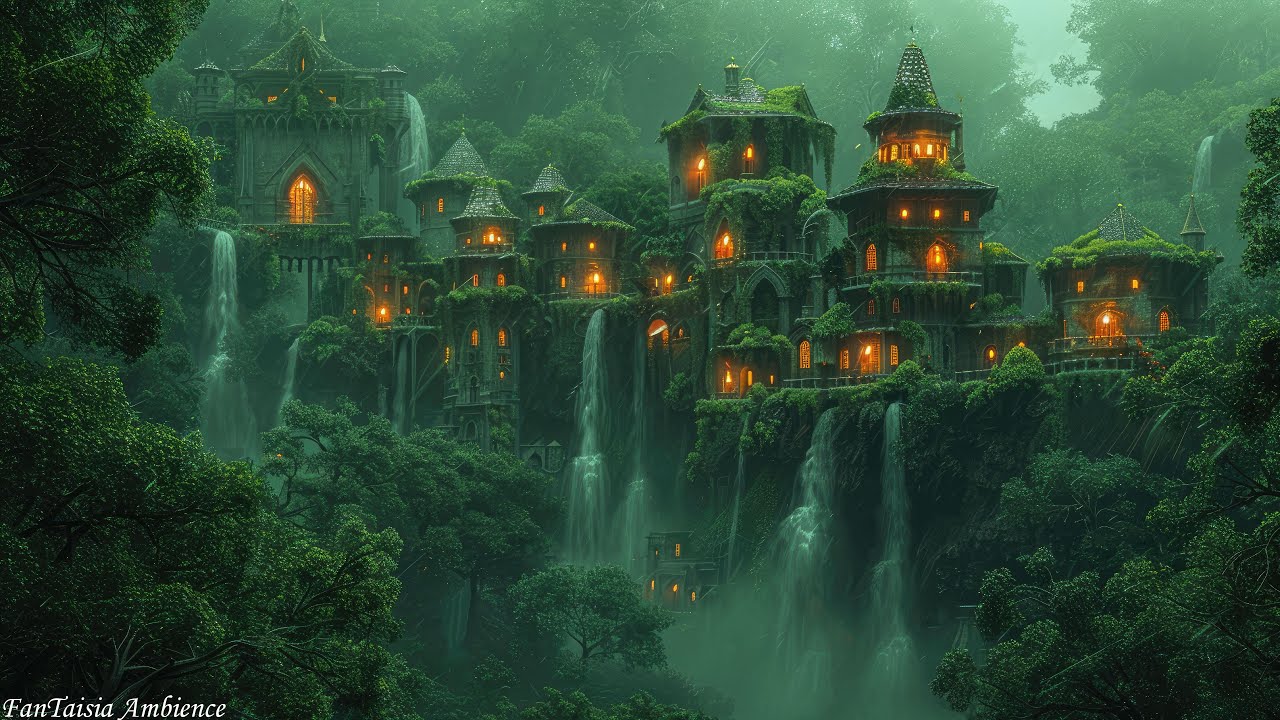 Abandoned, Wild, and Mysterious Medieval Castle | Celtic Music for Sleep and Relaxation