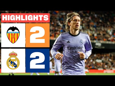 Videoresumen del Valencia - Real Madrid