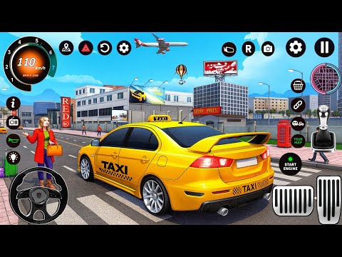 UK Prado Car Cab Taxi  Offroad Simulator 3D - Car Driving in City - Android GamePlay