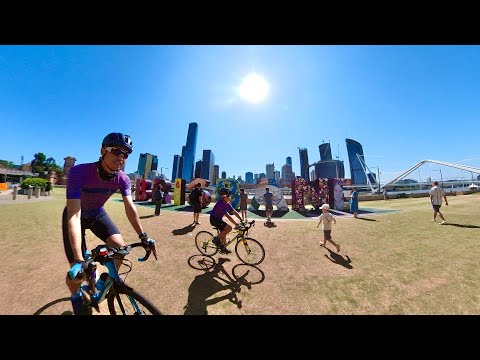 2023-10-01 Brisbane River Loop Bike Ride with Memphis