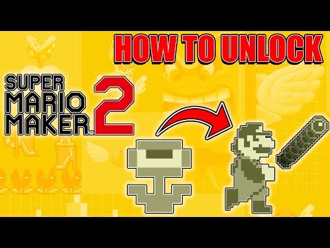 Super Mario Maker 2- How to Unlock SUPERBALL FLOWER Power-Up