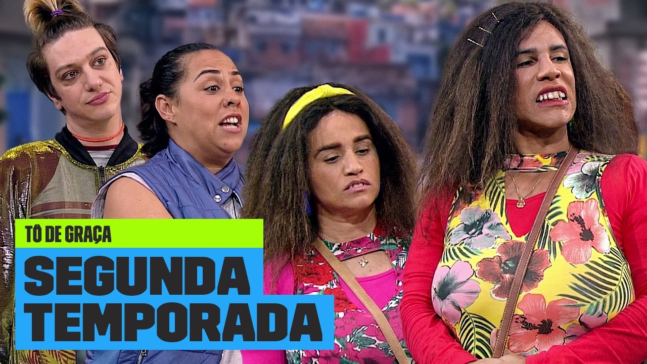Tô de Graça: MELHORES MOMENTOS da 2ª TEMPORADA pra melhorar o dia | Aquecimento Tô de Graça