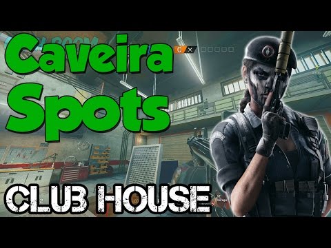 BEST CAVEIRA SPOTS! | CLUB HOUSE! | Rainbow Six Siege
