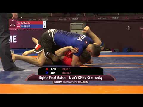 1/8 Men's GP No-Gi - 71 kg: C. IORGA (ROU) v. A. GHERBI (FRA)