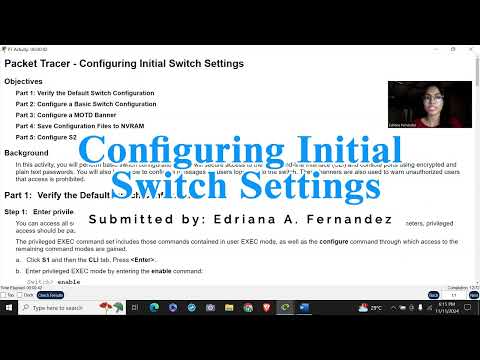 2.2.3.3 Packet Tracer - Configuring Initial Switch Settings | Step-by-Step Guide 🛠️