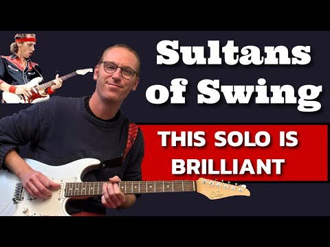 Sultans of Swing (1st Solo) - Dire Straits Guitar Lesson