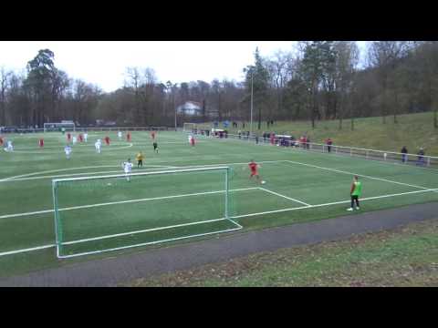 VfB Eppingen - VfR Mannheim / Das 0:3 durch Marc Haffa