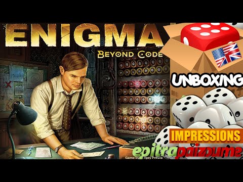 Enigma Beyond Code - Unboxing & Impressions (EN) by Epitrapaizoume