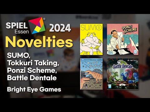 Essen Spiel 2024 Novelties - Bright Eye Games