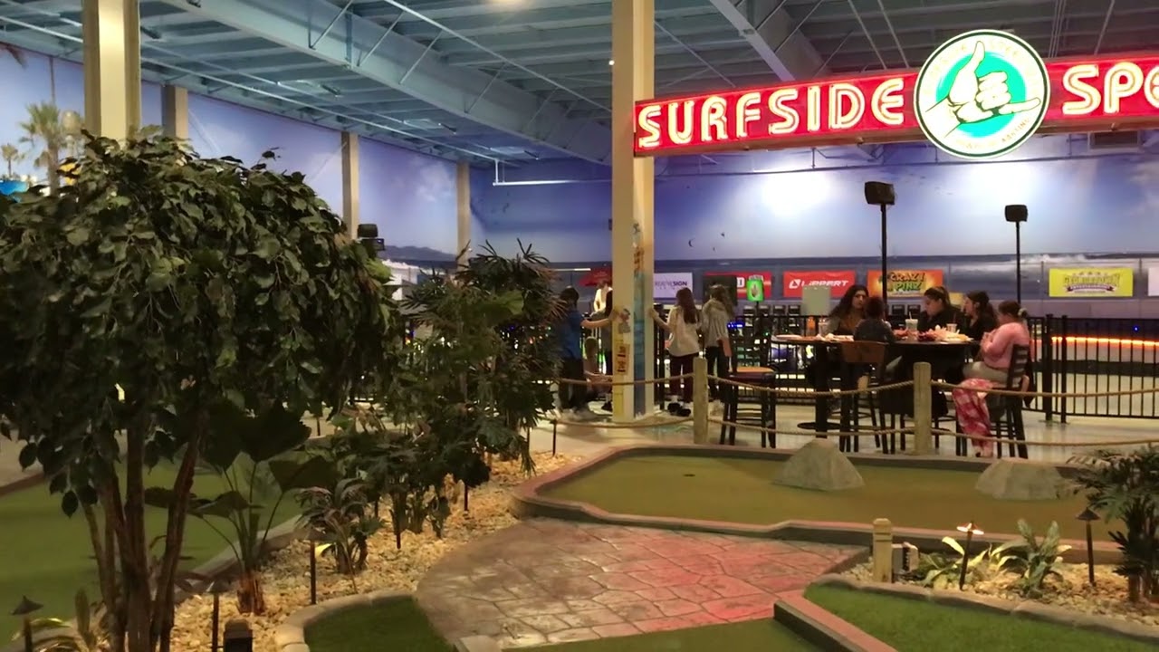 Crazy Pinz Fort Wayne Indiana New Building with Go Carts and Miniature Golf