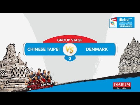 BLIBLI.COM WJC 2017 | GROUP STAGE - G | CHINESE TAIPEI vs DENMARK | WD