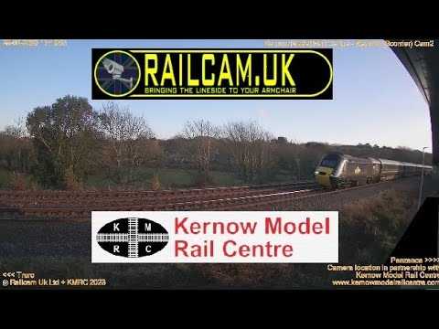Live webcam view of Cornish Main Line at Scorrier