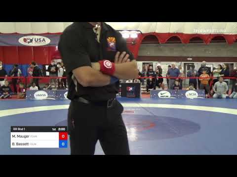 45 Kg Rr Rnd 1 - Mack Mauger, Team Idaho Vs Bo Bassett, Young Guns