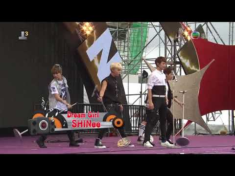 SHINee - Dream Girl @ Hong Kong dome festival 130701