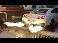 The LOUDEST DYNO PULLS Flames Anti Lag Burbles Straight Pipe Exhausts Volume Warning ️