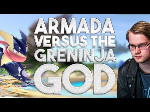 Armada Versus the Greninja GOD ft iStudying & Armada SSBU Highlights