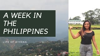 A Week in the Philippines Vlog | LIFE OF ATHENA