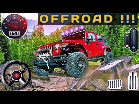 Offroad Jeep Drifting Simulator 3D | Luxury Prado 4x4 SUV Hill Climb Racing | Android GamePlay