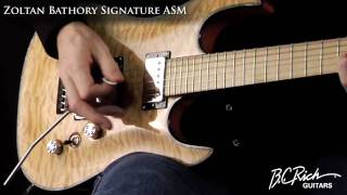 Video thumbnail for BC Rich Zoltan Bathory Signature ASM by BCRichGuitarCo