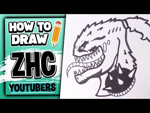 How To Draw ZHC - Youtubers Drawings // Lexton Art - YouTube