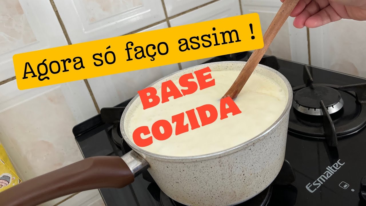 COOKED BASE FOR GOURMET ICE CREAM! I ONLY MAKE IT LIKE THIS NOW