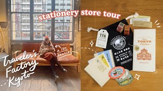 Traveler’s Factory Store Tour in Kyoto, Japan 🇯🇵 | Abbey Sy