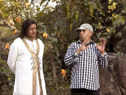 On The Set of Epic Film "Hason Raja" Mithun with Director Ruhul Amin