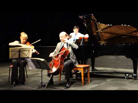 Seraphim Trio performs Dvorak's Piano Trio No. 3 in F minor, Opus 65 4