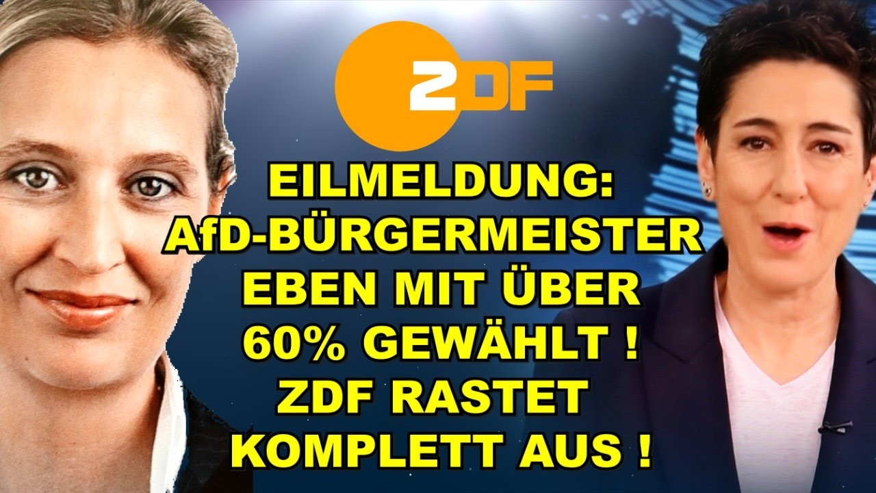 EIL: AfD-Bürgermeister mit 60% GEWÄHLT!
