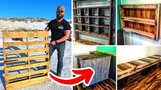 Top 5 Pallet Wood Projects That Sell Fast!!