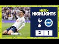 SPURS 2-1 BRIGHTON | HIGHLIGHTS | Heung-Min Son scores 100th Premier League goal!