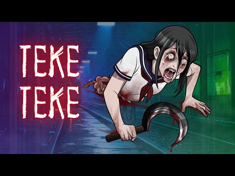 Teke Teke Animated Horror Story | Japanese Urban Legend Animation