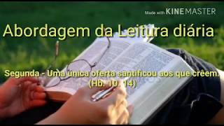 Abordagem da Leitura diária (Segunda)Lição 10.