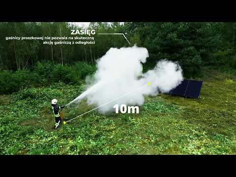 Urządzenie gaśnicze do instalacji fotowoltaicznych 9kg