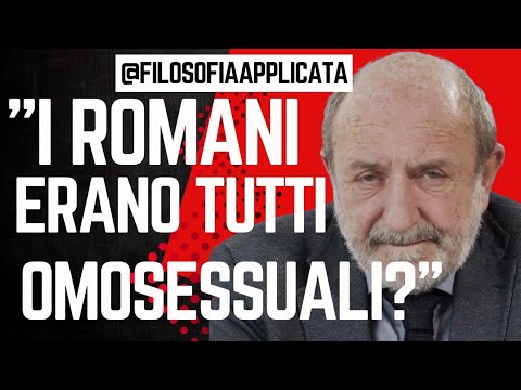 I ROMANI ERANO OMOSESSUALI ? - Prof Umberto Galimberti #galimberti #filosofia #crescita