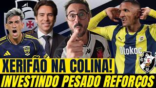 EXPLODIU AGORA NA COLINA! RODRIGO BECÃO, DI LOLLO E INVESTIMENTO PESADO EM REFORÇOS NO VASCO