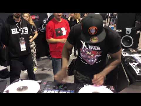 DJ ROB SWIFT live beat juggling Run DMC