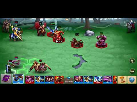 Heroes and Magic (mobile) | TNT | Rewards after finish arena 12... Lucky or ?