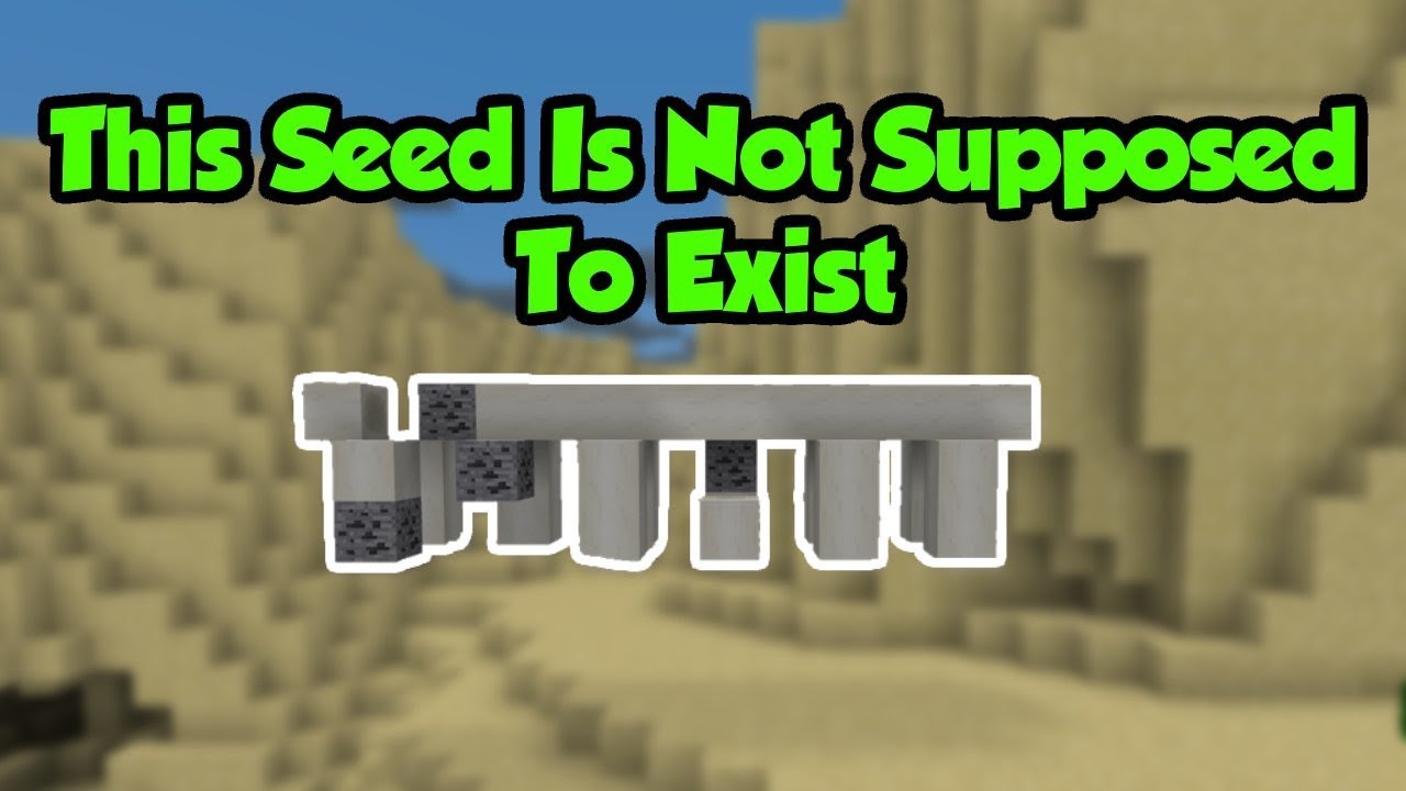 This Minecraft Seed Really Shouldn't Exist