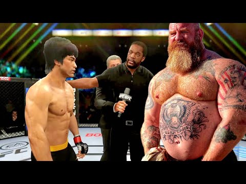 PS5 | Bruce Lee vs. Strong Local (EA Sports UFC 4)